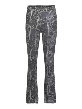 Тканевые брюки River Island Petite Flared Pants, черный