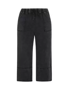 Тканевые брюки ROCKEASY, черный