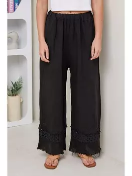 Тканевые брюки Rodier Lin, черный