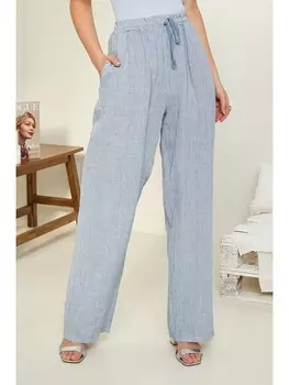 Тканевые брюки Rodier Lin, голубой