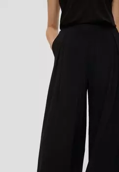 Тканевые брюки s.Oliver BLACK LABEL, черный