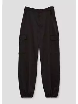 Тканевые брюки s.Oliver, черный