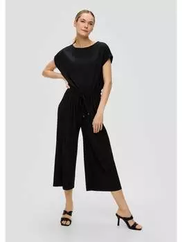 Тканевые брюки s.Oliver, черный