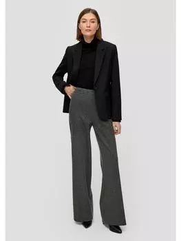 Тканевые брюки s.Oliver, черный