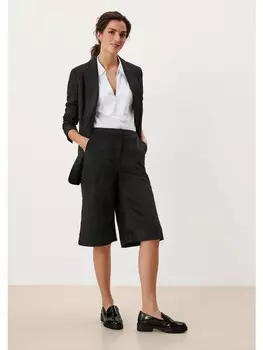 Тканевые брюки s.Oliver, черный