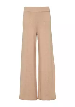 Тканевые брюки s.Oliver Flared Pants, коричневый