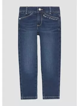 Тканевые брюки s.Oliver Jeans-Hose lang, синий