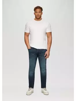 Тканевые брюки s.Oliver Jeans-Hose lang, синий