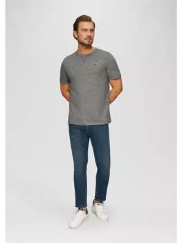 Тканевые брюки s.Oliver Jeans-Hose lang, синий