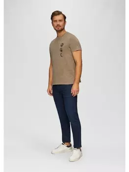 Тканевые брюки s.Oliver Jeans-Hose lang, синий