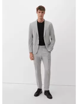 Тканевые брюки s.Oliver, серый