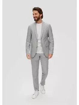 Тканевые брюки s.Oliver, серый