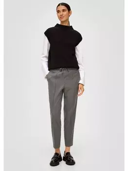 Тканевые брюки s.Oliver, серый