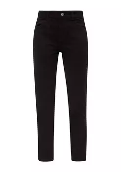 Тканевые брюки s.Oliver Slim fit Pants, черный