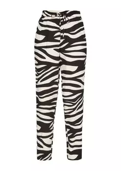 Тканевые брюки s.Oliver Tapered Pants, черный