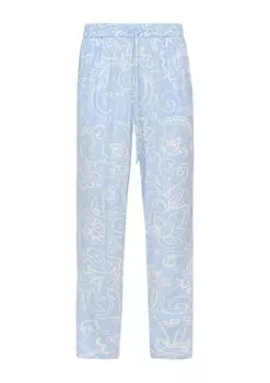 Тканевые брюки s.Oliver Tapered Pants, светло-синий