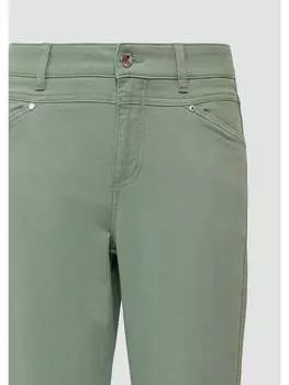 Тканевые брюки s.Oliver, зеленый