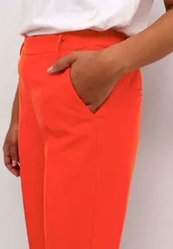 Тканевые брюки SAKURA CROPPED Kaffe, красный
