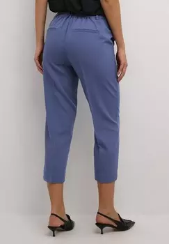 Тканевые брюки SAKURA CROPPED Kaffe, синий