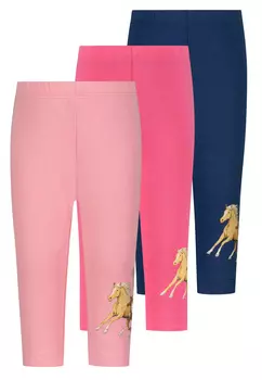 Тканевые брюки Salt and Pepper Capri Leggings Spring Bloom, разноцветный