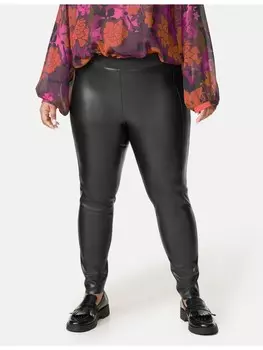 Тканевые брюки SAMOON Freizeit verkrzt, черный