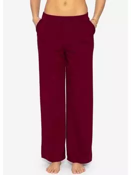 Тканевые брюки SASSYCLASSY, винно-красный