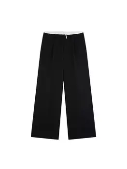 Тканевые брюки Scalpers Regular Pants, черный