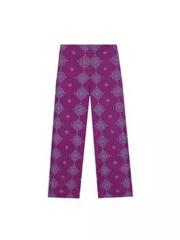 Тканевые брюки Scalpers Regular Pants, фиолетовый