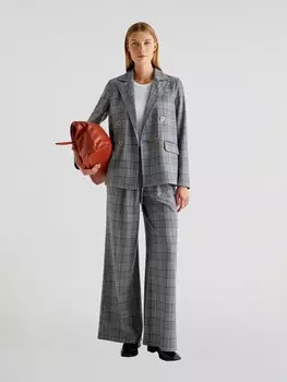 Тканевые брюки Scalpers Wide leg Pants, дымно-синий