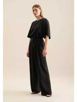 Тканевые брюки Seidensticker, черный