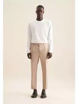 Тканевые брюки Seidensticker, коричневый