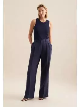 Тканевые брюки Seidensticker, темно-синий