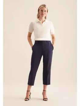 Тканевые брюки Seidensticker, темно-синий