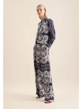 Тканевые брюки Seidensticker, темно-синий