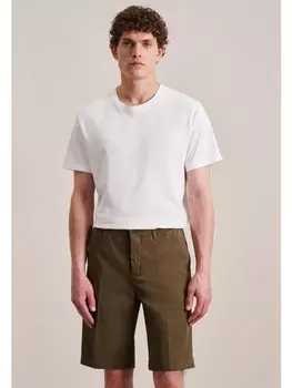 Тканевые брюки Seidensticker, зеленый