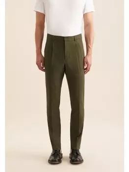 Тканевые брюки Seidensticker, зеленый