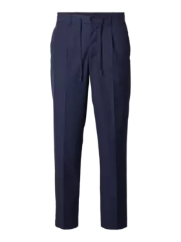 Тканевые брюки SELECTED HOMME, синий