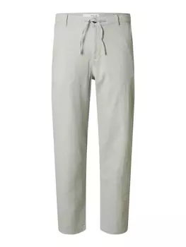 Тканевые брюки SELECTED HOMME, зеленый