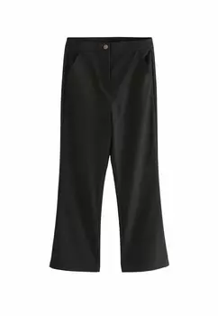 Тканевые брюки SENIOR HIGH WAIST REGULAR FIT Next, черный