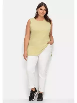 Тканевые брюки sheego Bengalinhose, белый