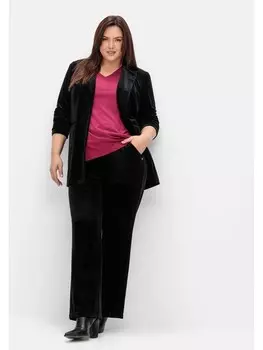 Тканевые брюки sheego, черный