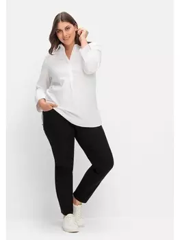 Тканевые брюки sheego, черный