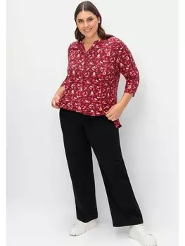 Тканевые брюки sheego, черный