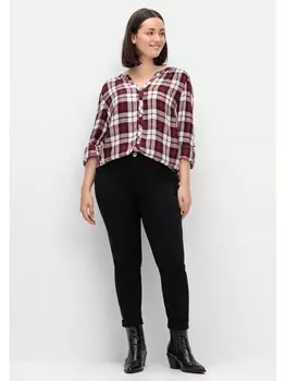 Тканевые брюки sheego, черный