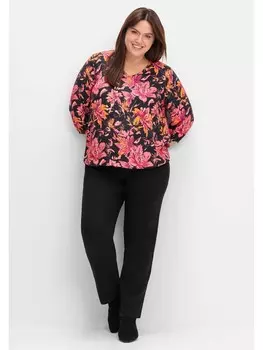 Тканевые брюки sheego, черный