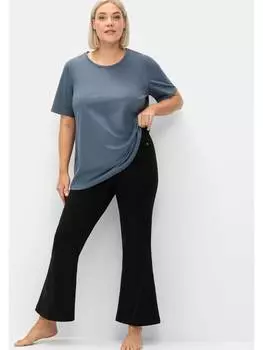 Тканевые брюки sheego, черный