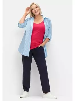 Тканевые брюки sheego, цвет tiefblau