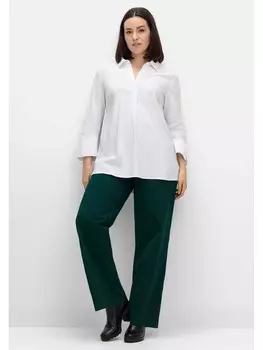 Тканевые брюки sheego, цвет tiefgrn