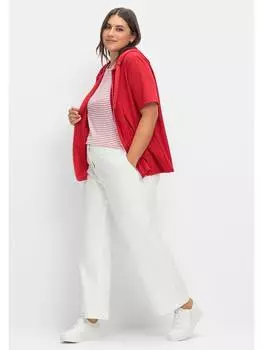 Тканевые брюки sheego, цвет white denim