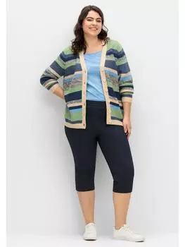 Тканевые брюки sheego, морской